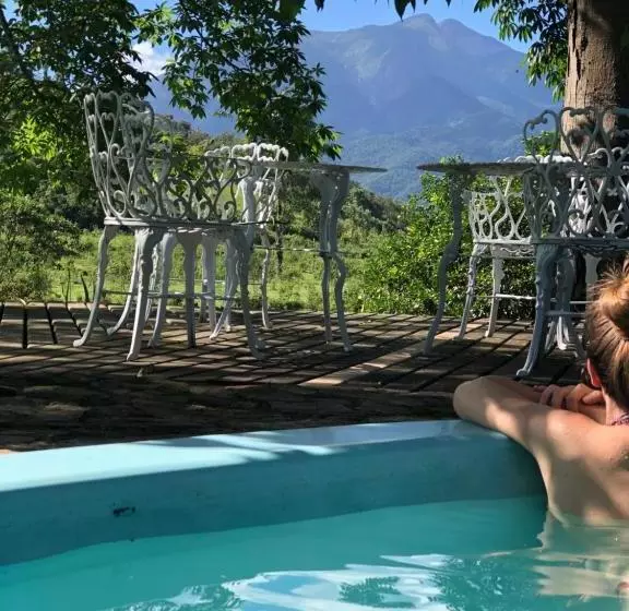 ペンション Guest House Fazenda Do Francês & Culinária Francesa