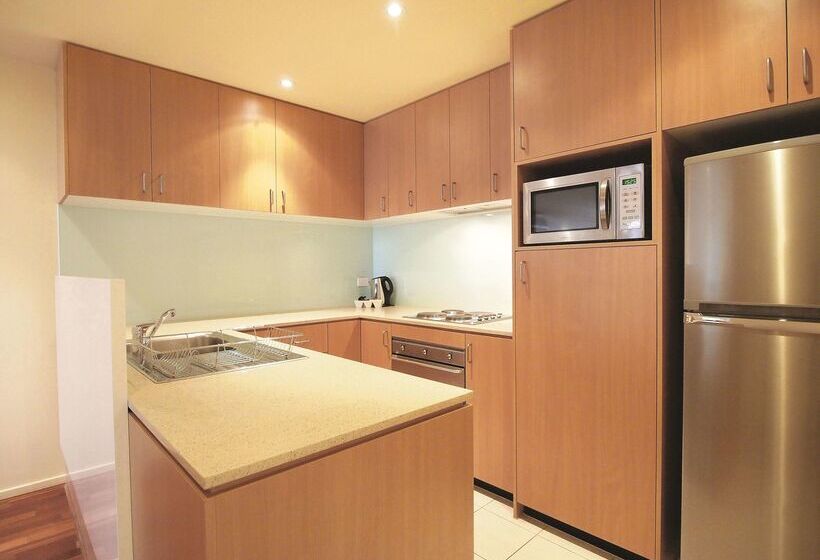 酒店 Oaks Melbourne On Lonsdale Suites