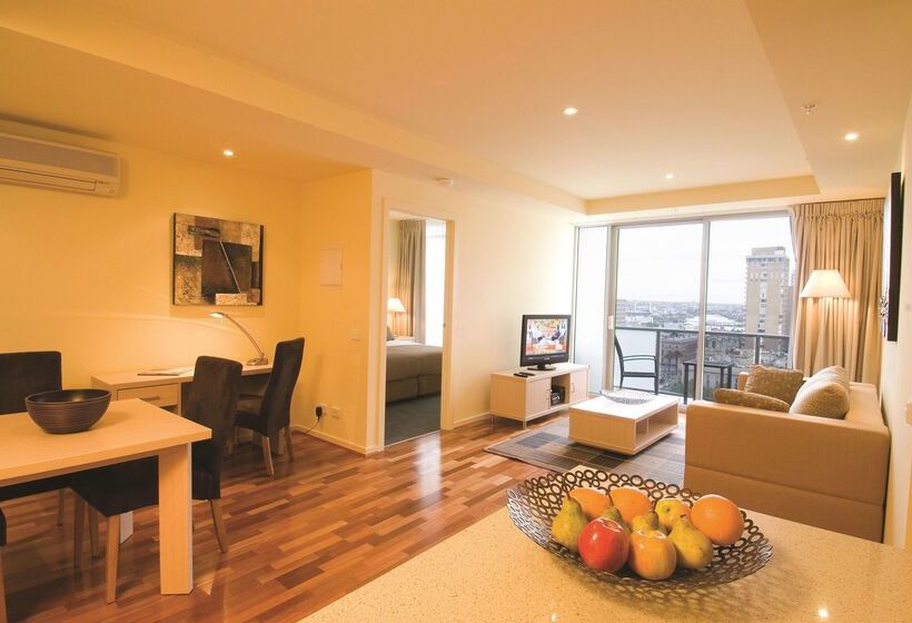 酒店 Oaks Melbourne On Lonsdale Suites