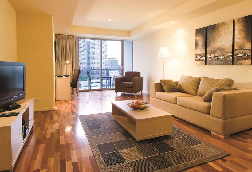 酒店 Oaks Melbourne On Lonsdale Suites