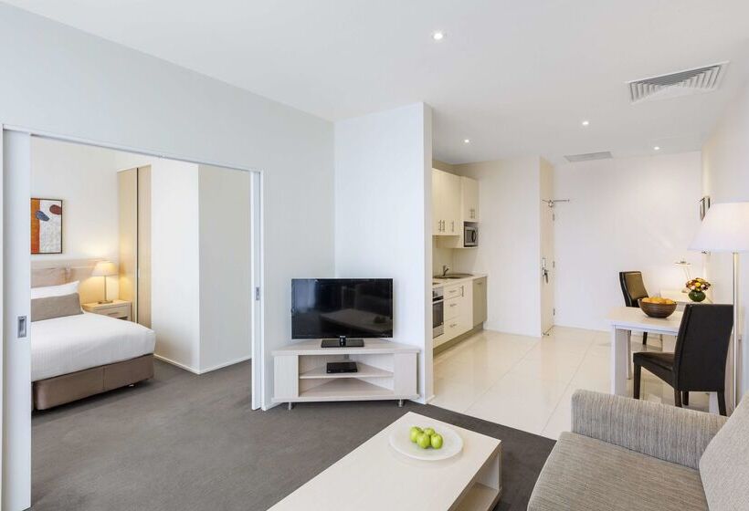 酒店 Oaks Melbourne On Lonsdale Suites