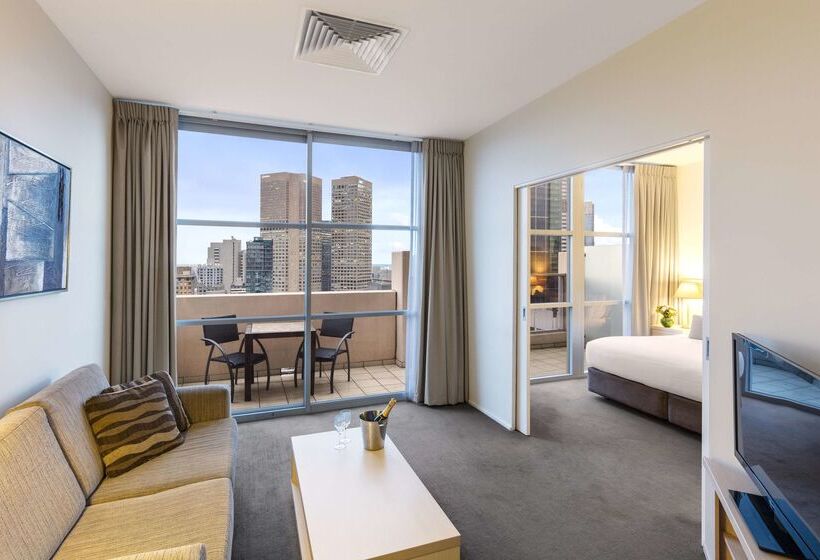 酒店 Oaks Melbourne On Lonsdale Suites