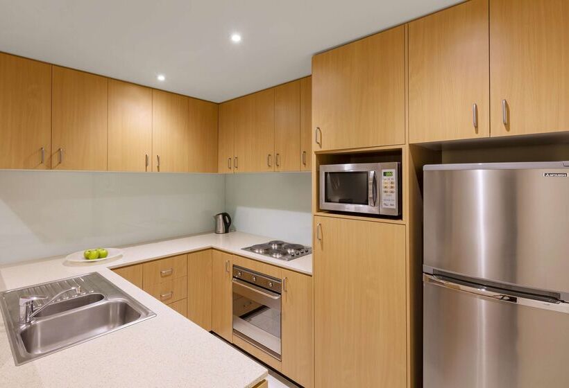 酒店 Oaks Melbourne On Lonsdale Suites