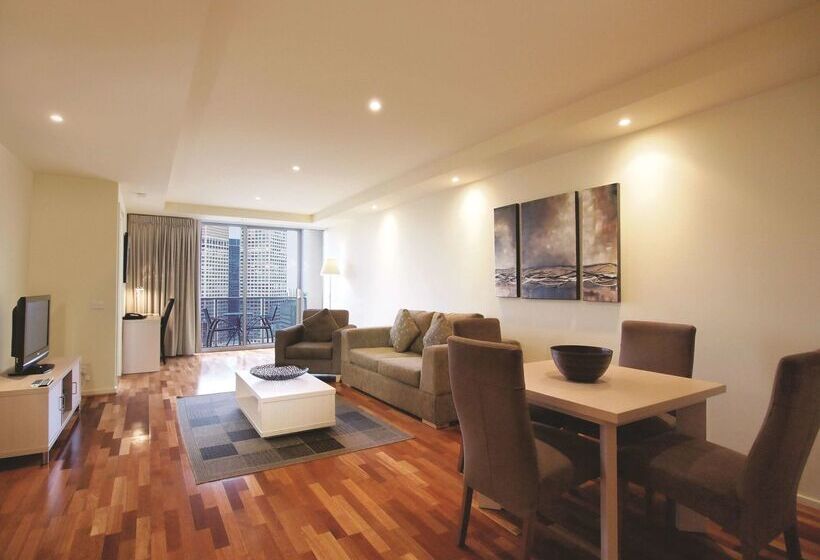 酒店 Oaks Melbourne On Lonsdale Suites