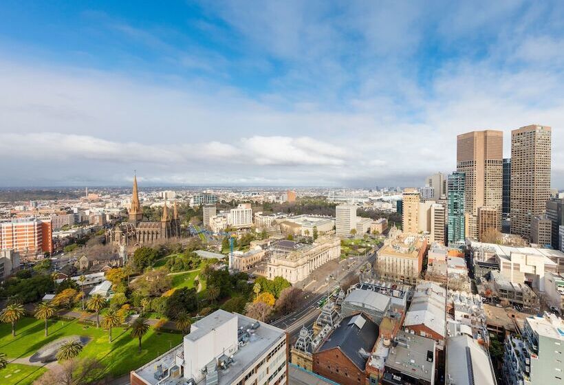 酒店 Oaks Melbourne On Lonsdale Suites