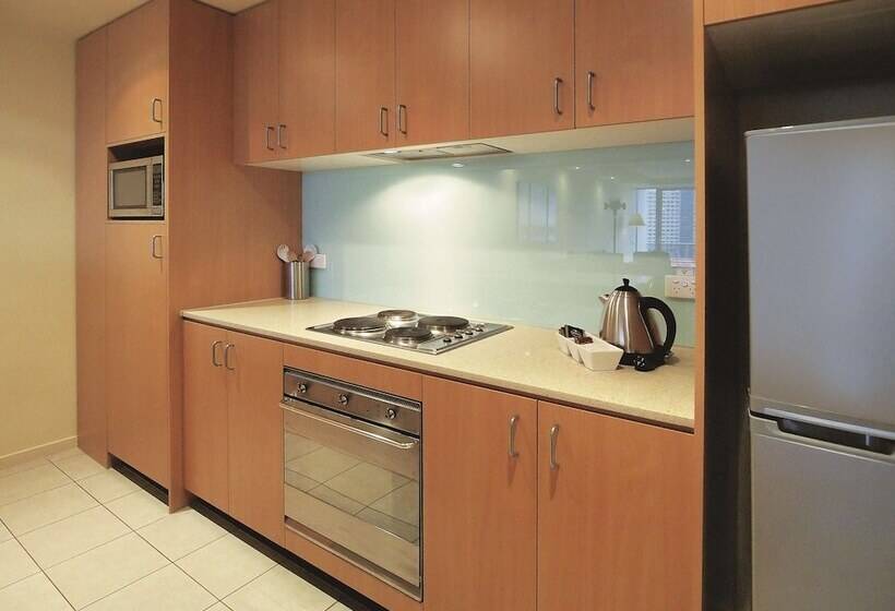 酒店 Oaks Melbourne On Lonsdale Suites