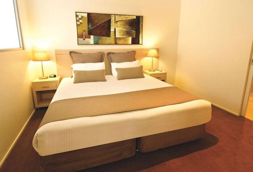 酒店 Oaks Melbourne On Lonsdale Suites