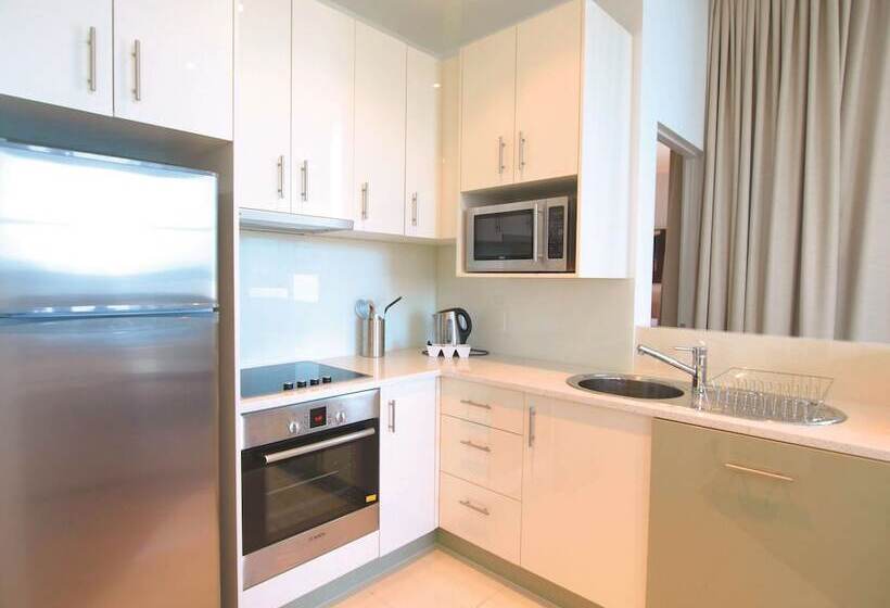 酒店 Oaks Melbourne On Lonsdale Suites