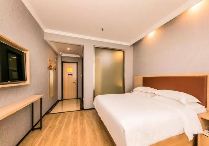 Hotelli Greentree Inn Anhui Hefei Binhu New District Convension And Exhibition Center Wanquanhe Road Express