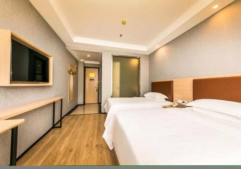 Hotelli Greentree Inn Anhui Hefei Binhu New District Convension And Exhibition Center Wanquanhe Road Express