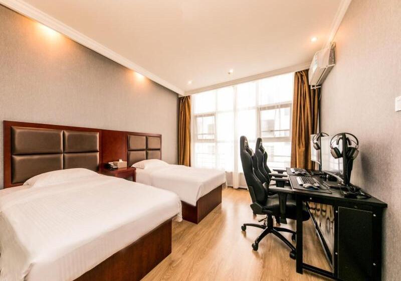 ホテル Greentree Inn Anhui Hefei Binhu New District Convension And Exhibition Center Wanquanhe Road Express
