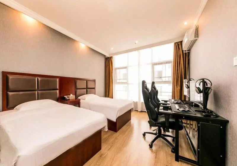Hotelli Greentree Inn Anhui Hefei Binhu New District Convension And Exhibition Center Wanquanhe Road Express
