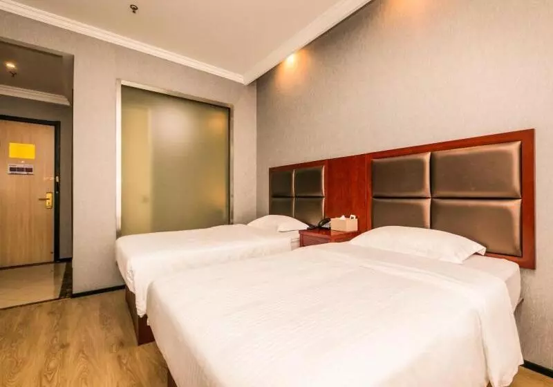 Hotelli Greentree Inn Anhui Hefei Binhu New District Convension And Exhibition Center Wanquanhe Road Express