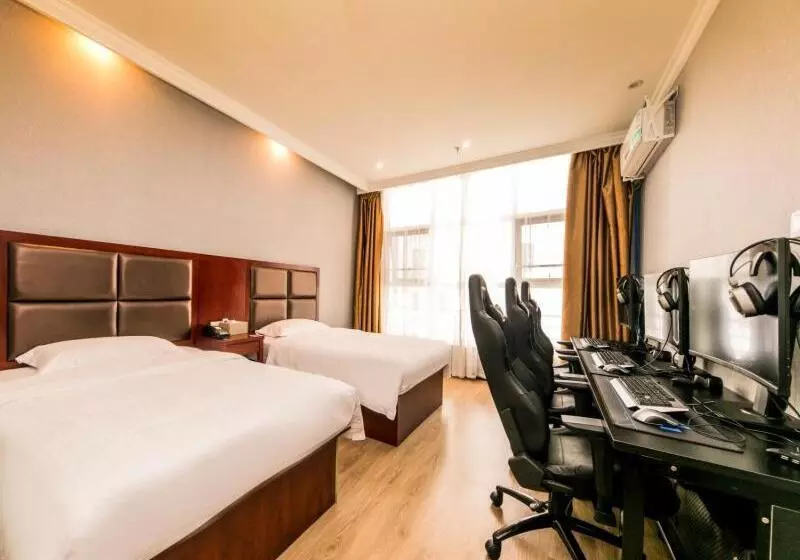 Hotelli Greentree Inn Anhui Hefei Binhu New District Convension And Exhibition Center Wanquanhe Road Express