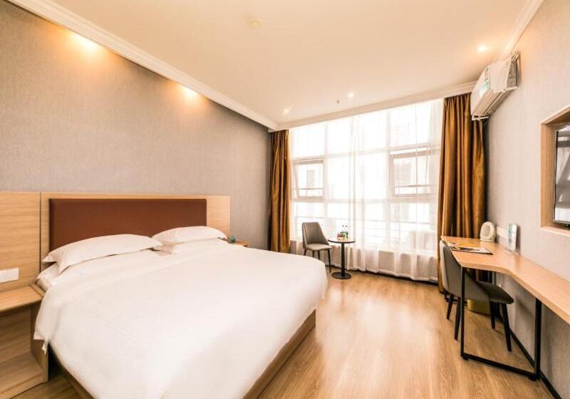 ホテル Greentree Inn Anhui Hefei Binhu New District Convension And Exhibition Center Wanquanhe Road Express