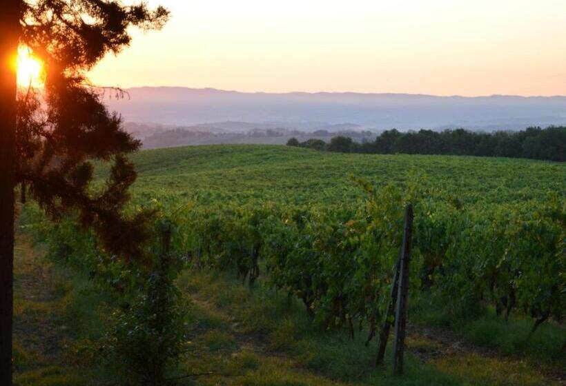 ホテル Agriturismo Fattoria Il Piano Casa Bugno San Gimignano