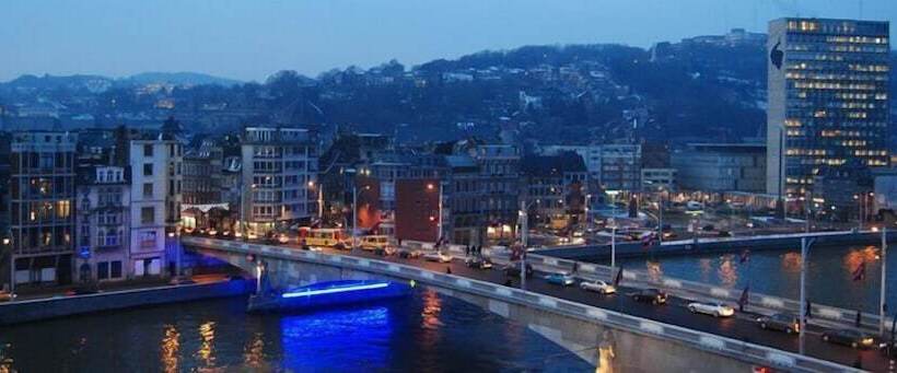هتل Hôtel Passerelle Liège