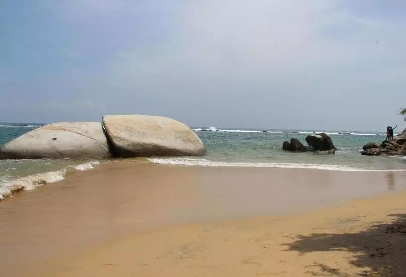 هتل Hostal Mirador Dentro Del Parque Tayrona