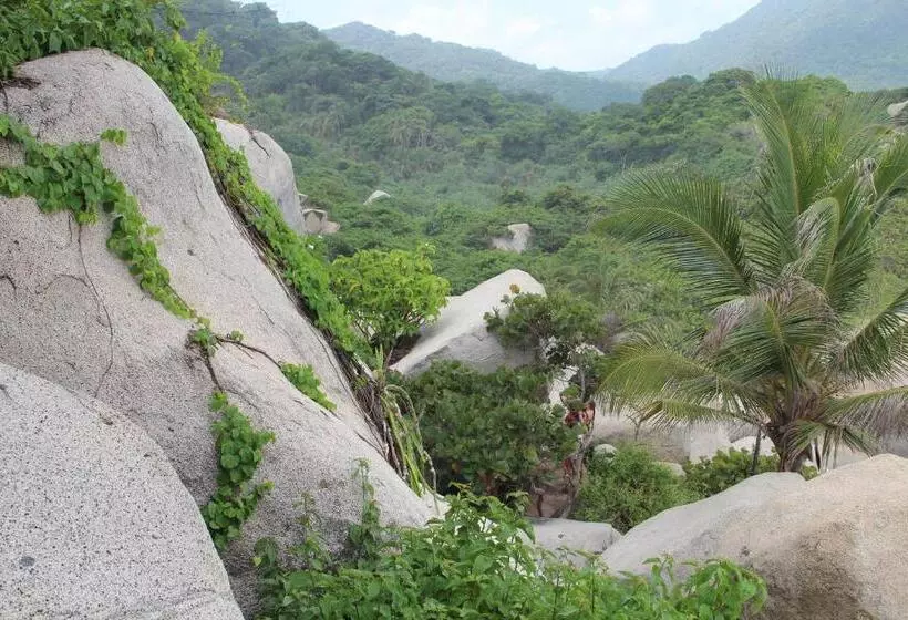 هتل Hostal Mirador Dentro Del Parque Tayrona