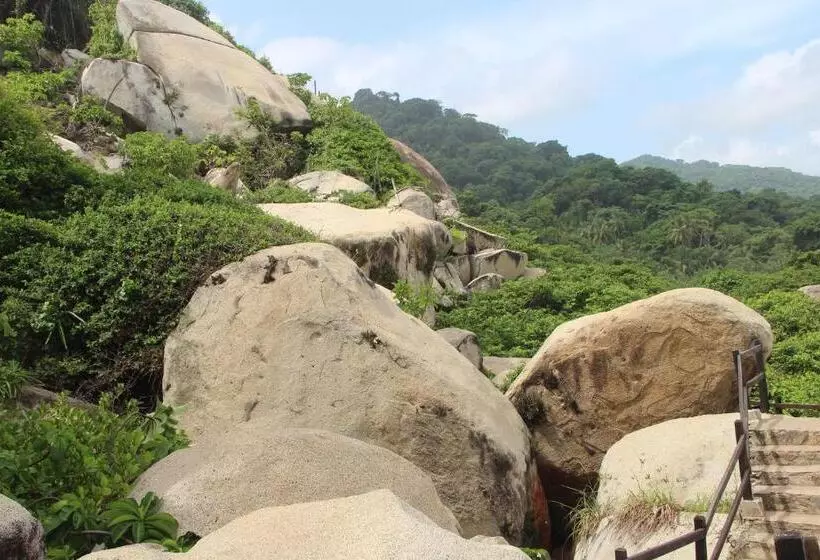 هتل Hostal Mirador Dentro Del Parque Tayrona
