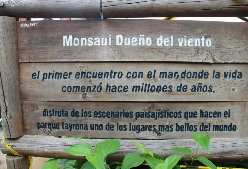 هتل Hostal Mirador Dentro Del Parque Tayrona