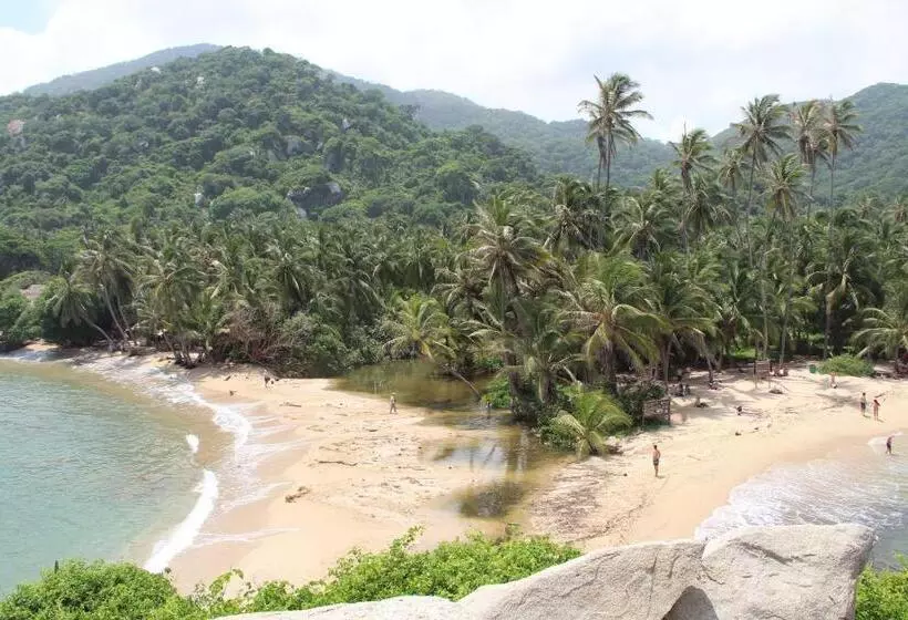 هتل Hostal Mirador Dentro Del Parque Tayrona
