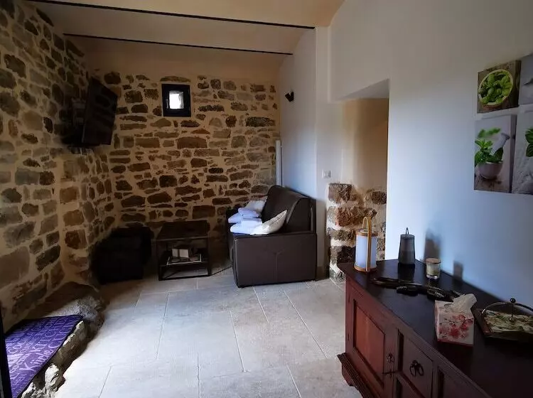 ペンション Magnifique Gîte En Pierres 6 Personnes Avec Piscine Privée Ardèche Plein Sud