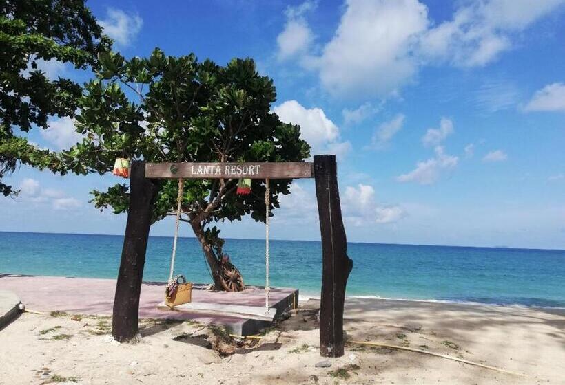 호텔 Beach Bungalow At Lanta Resort