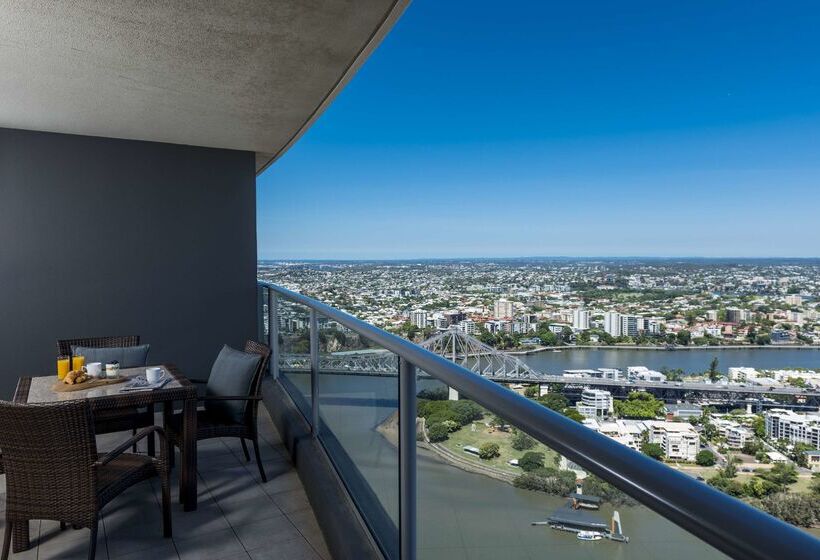 酒店 Oaks Brisbane Aurora Suites