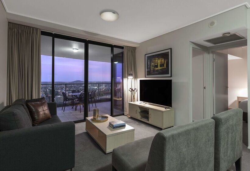 酒店 Oaks Brisbane Aurora Suites