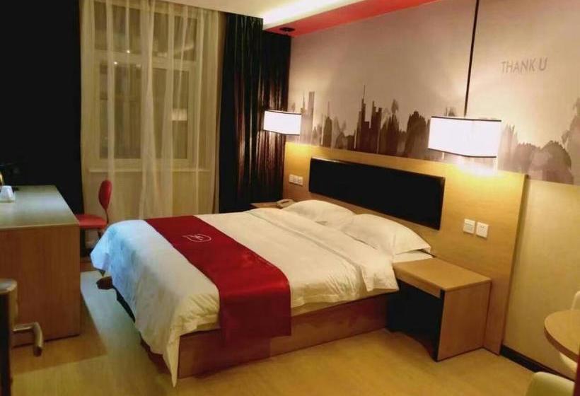 Отель Thank Inn  Shanxi Xi An Hu County Grand Cross