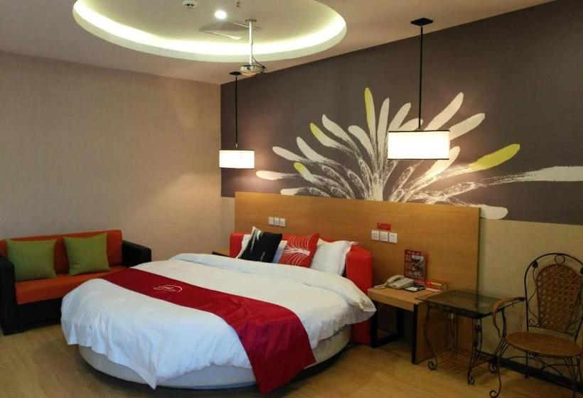 Отель Thank Inn  Shanxi Xi An Hu County Grand Cross