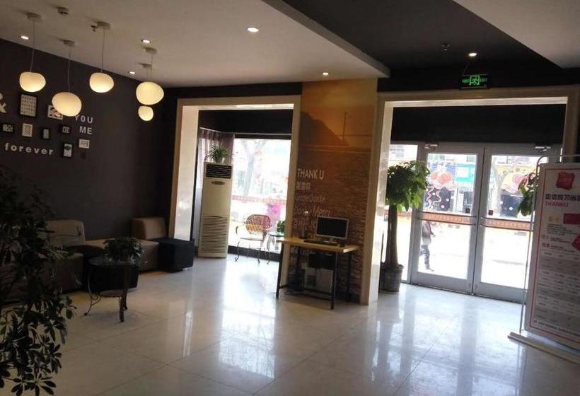 Отель Thank Inn  Shanxi Xi An Hu County Grand Cross