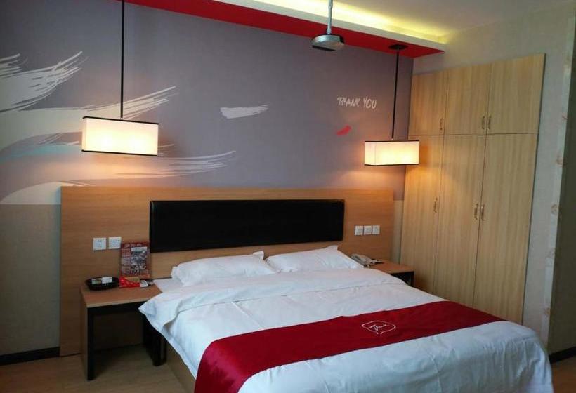 Отель Thank Inn  Shanxi Xi An Hu County Grand Cross