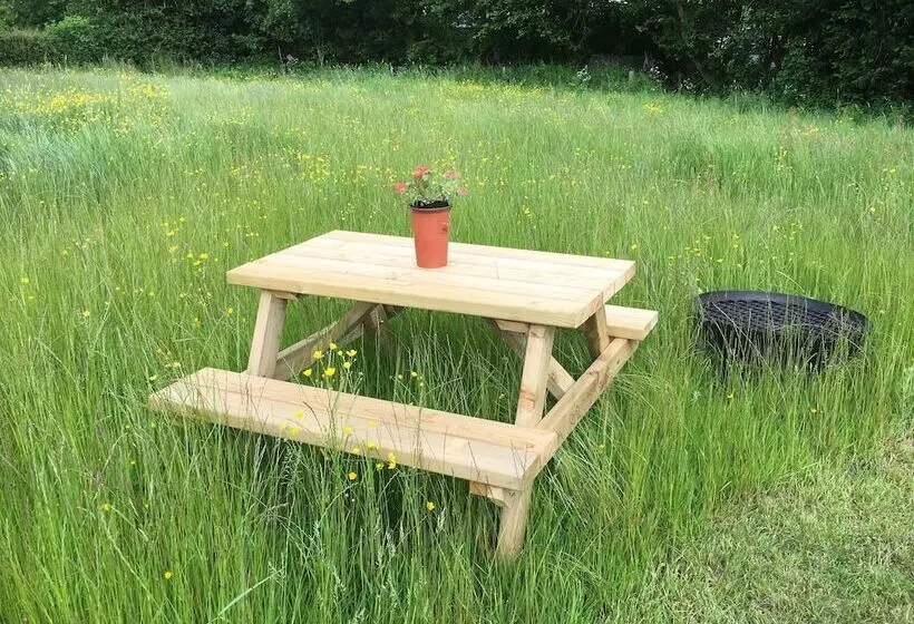 Glamping At The Homestead   Ensuite Bell Tent