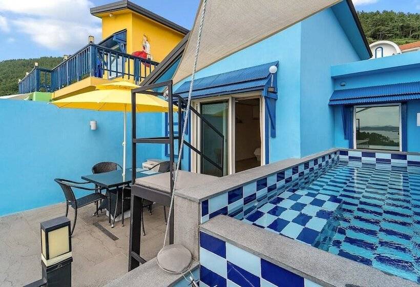 Pension (Hôtel basse catégorie) Namhae Dalbit 2gram