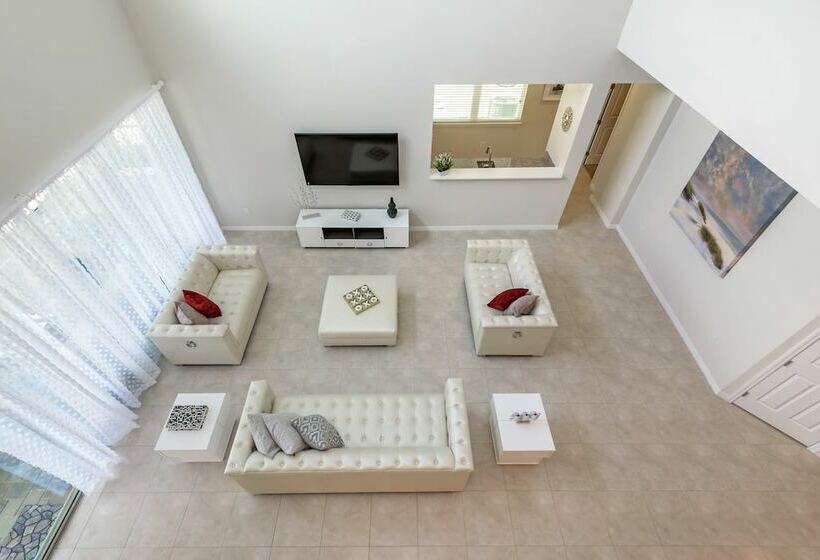 Family Friendly 6bed 5ba Villa Games Pool Spa 9039