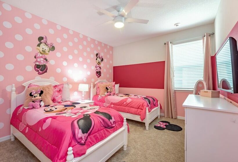 Family Friendly 6bed 5ba Villa Games Pool Spa 9039