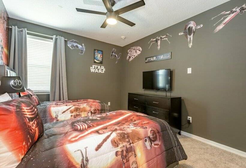 Family Friendly 6bed 5ba Villa Games Pool Spa 9039