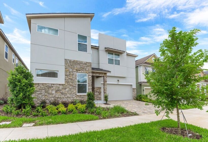 Family Friendly 6bed 5ba Villa Games Pool Spa 9039