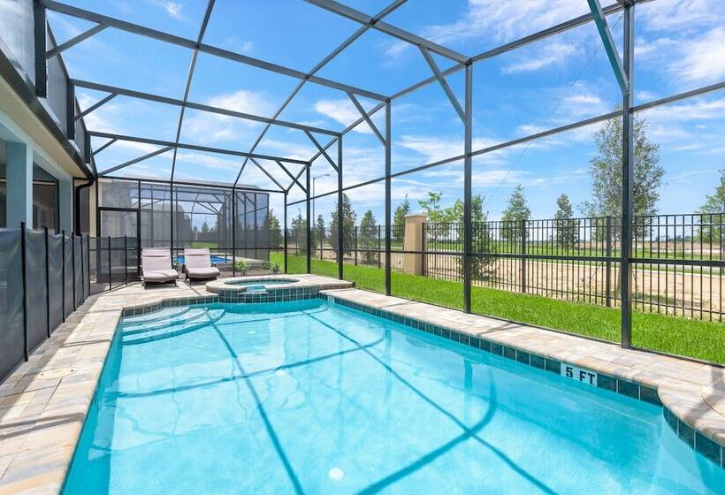 Family Friendly 6bed 5ba Villa Games Pool Spa 9039