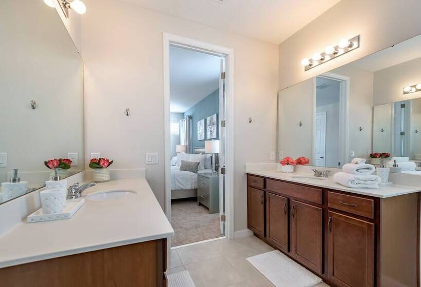 Family Friendly 6bed 5ba Villa Games Pool Spa 9039