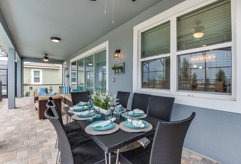 Family Friendly 6bed 5ba Villa Games Pool Spa 9039