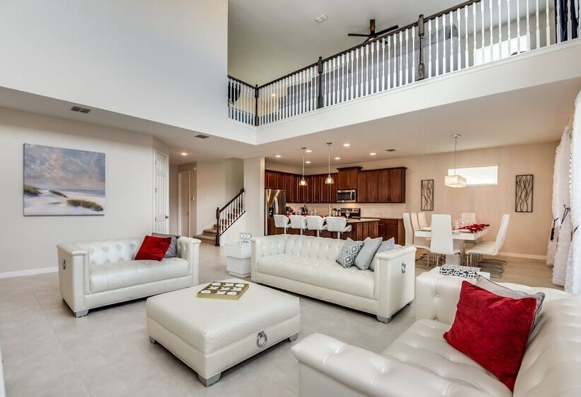 Family Friendly 6bed 5ba Villa Games Pool Spa 9039