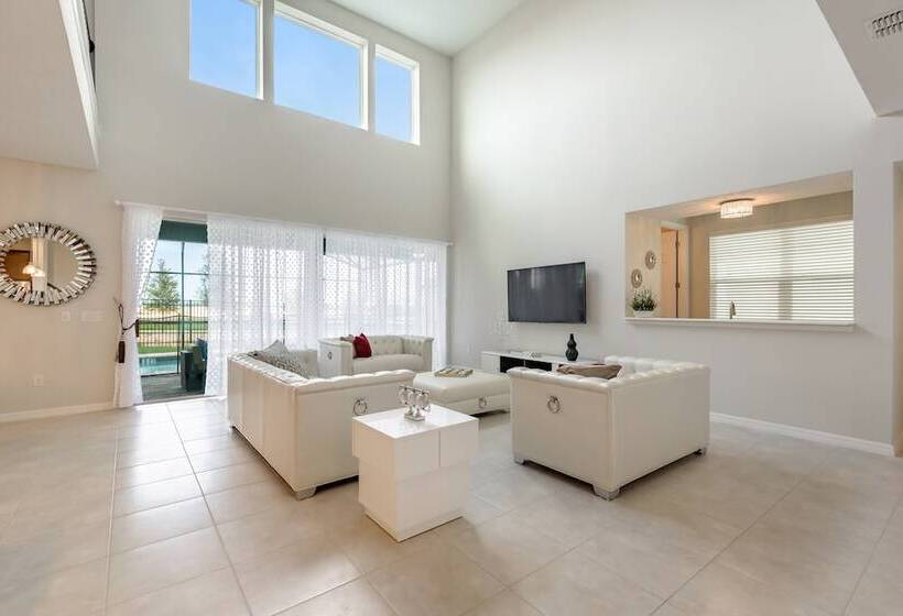 Family Friendly 6bed 5ba Villa Games Pool Spa 9039