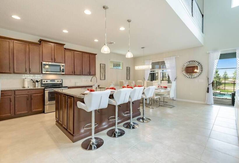 Family Friendly 6bed 5ba Villa Games Pool Spa 9039