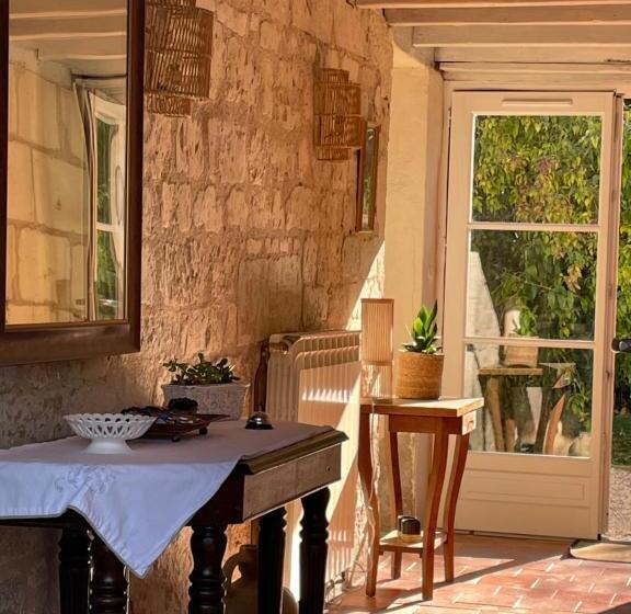 مبيت وإفطار Chambres D Hôtes Avec Piscine Et Spa La Folière Saumur