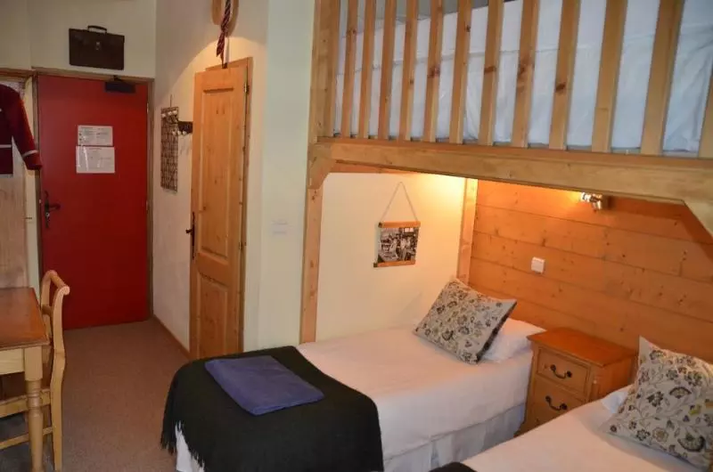 هتل Et Chalet Au Coin Du Feu Chilly Powder