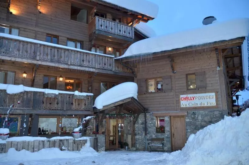هتل Et Chalet Au Coin Du Feu Chilly Powder