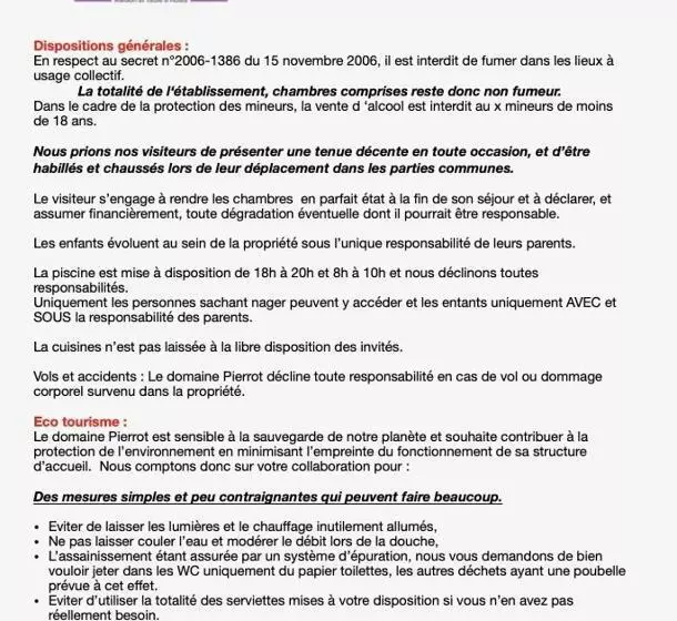 Aamiaismajoitus (B&B) Domaine Pierrot